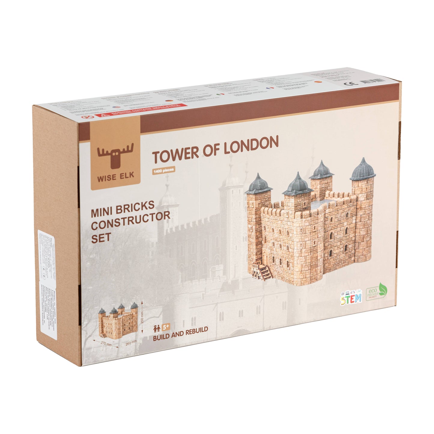Mini Bricks Construction Set Tower of London