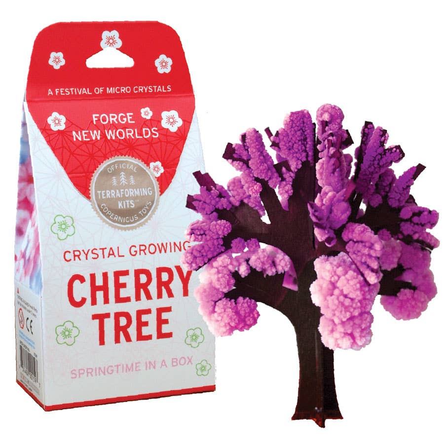 Crystal Growing Cherry Tree | Craft Kit Science Kit 