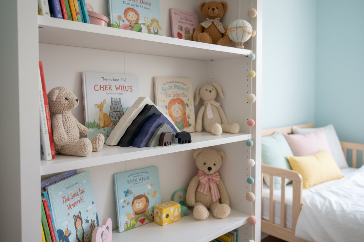 Wooden Nesting Stacker - Bear (Open-ended / Waldorf Play)