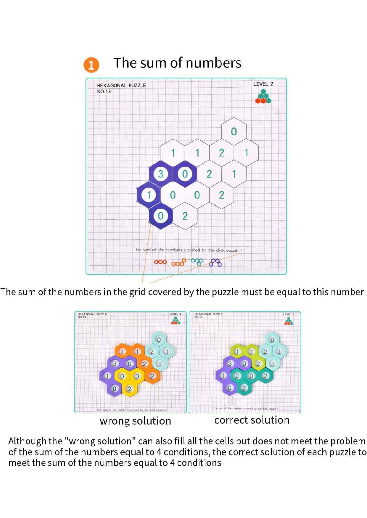 Bee Honeycomb Math Puzzle for Children