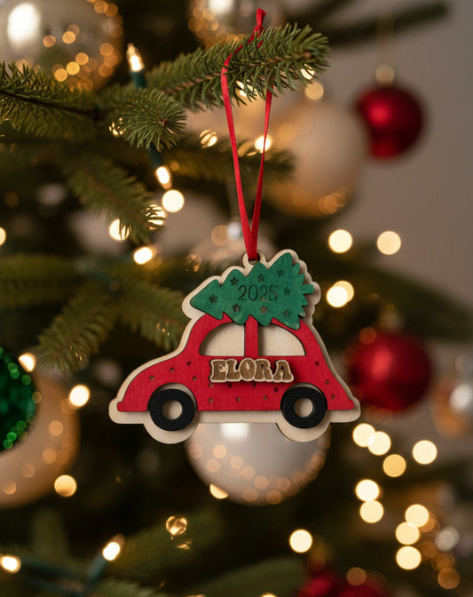 Customizable Baby’s First Christmas Ornament
