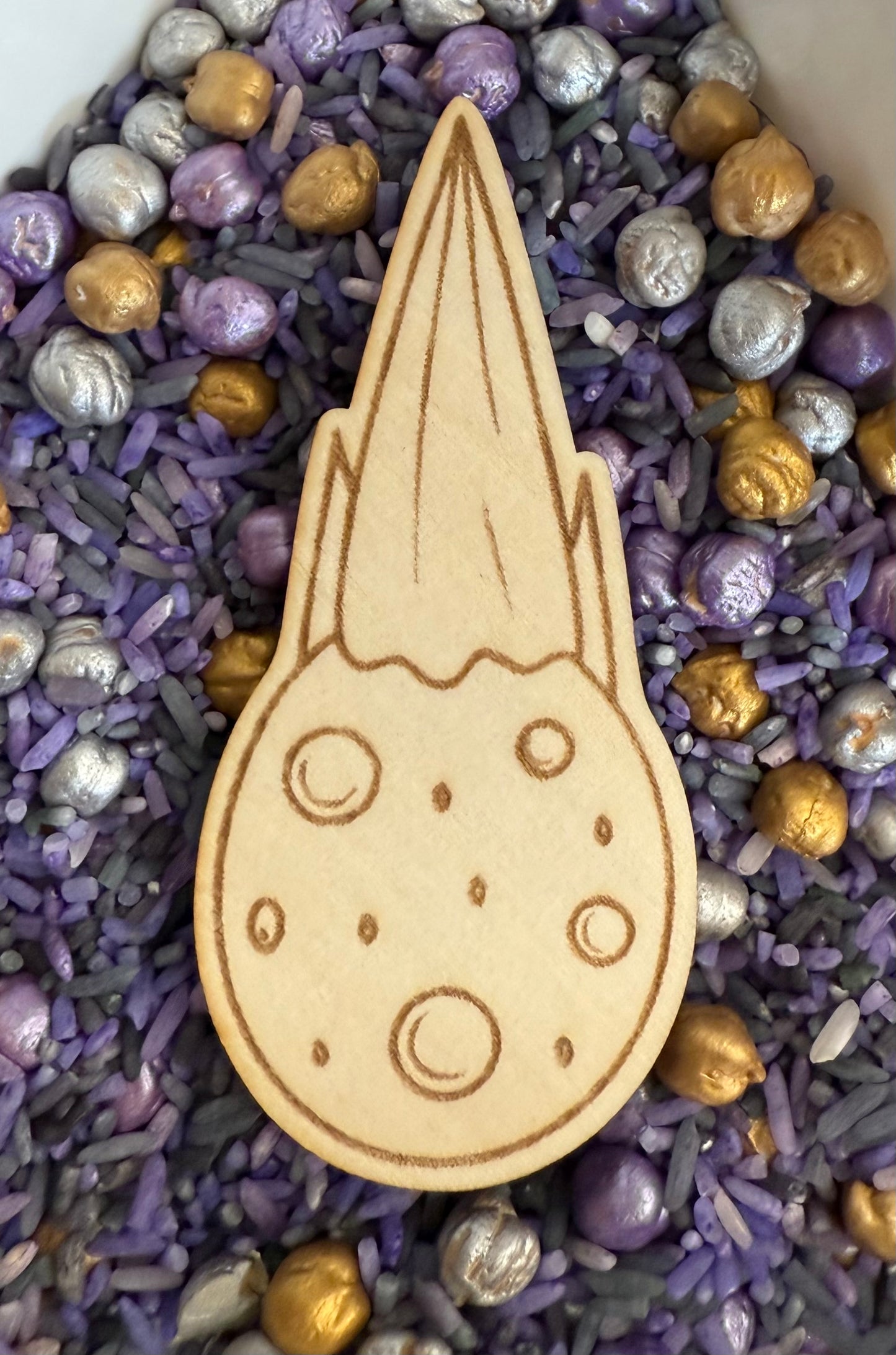 Space-Themed Wooden Sensory Play Props