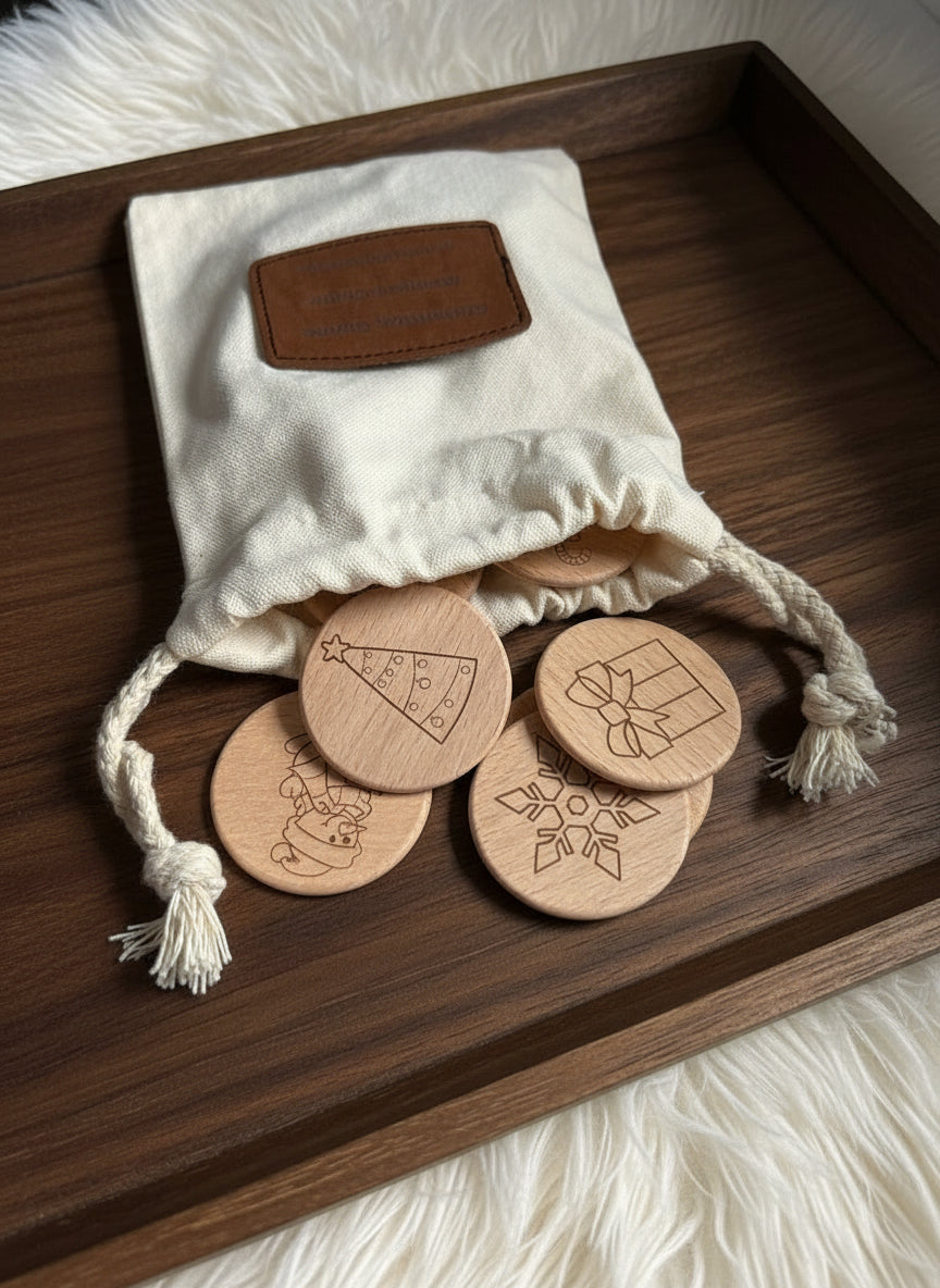 Christmas Memory Matching Game – 24 pcs (Crafted in Canada)