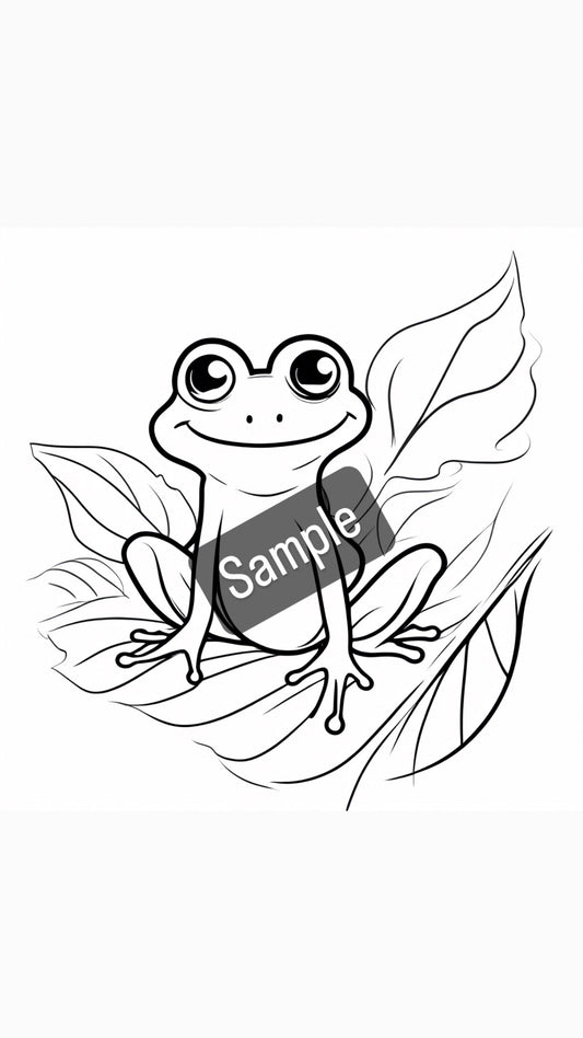 Printable 160 Pages of Sketches, Animal Outlines, Cuttable & Colouring Book (pdf file) for Toddlers & Kids