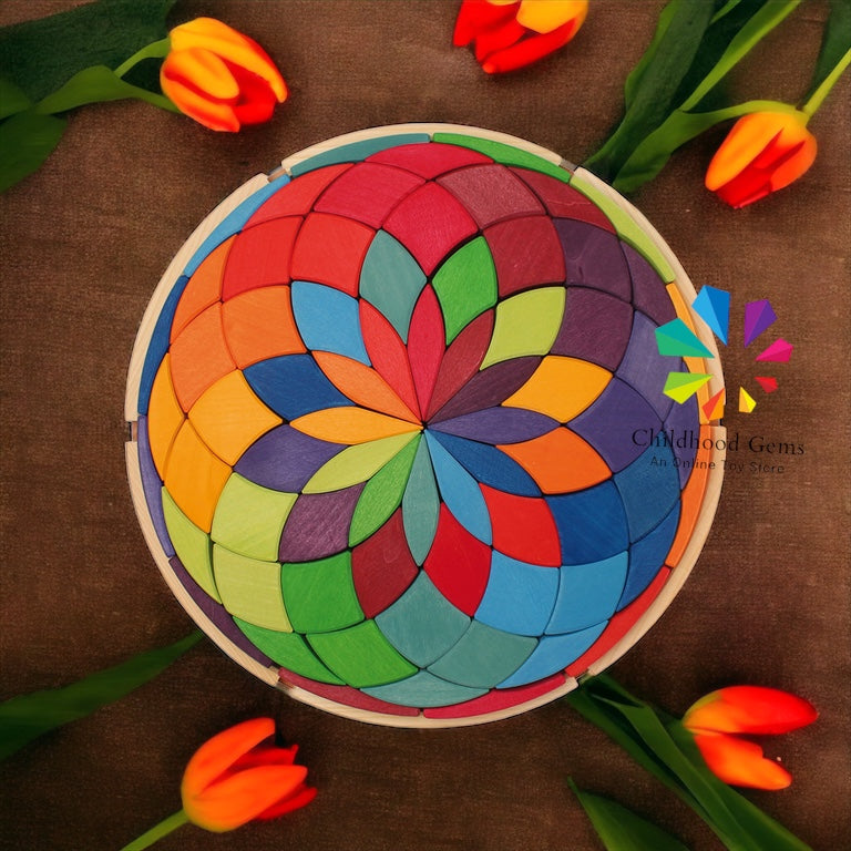 LARGE Color Spiral/Helix Creative Puzzle