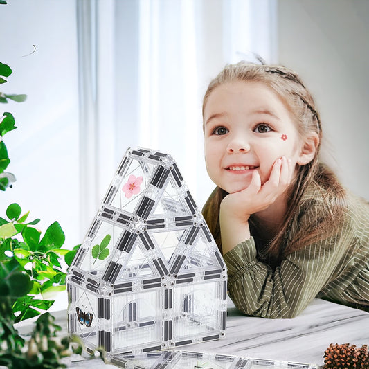 Transparent Magnetic Tiles (35pcs)