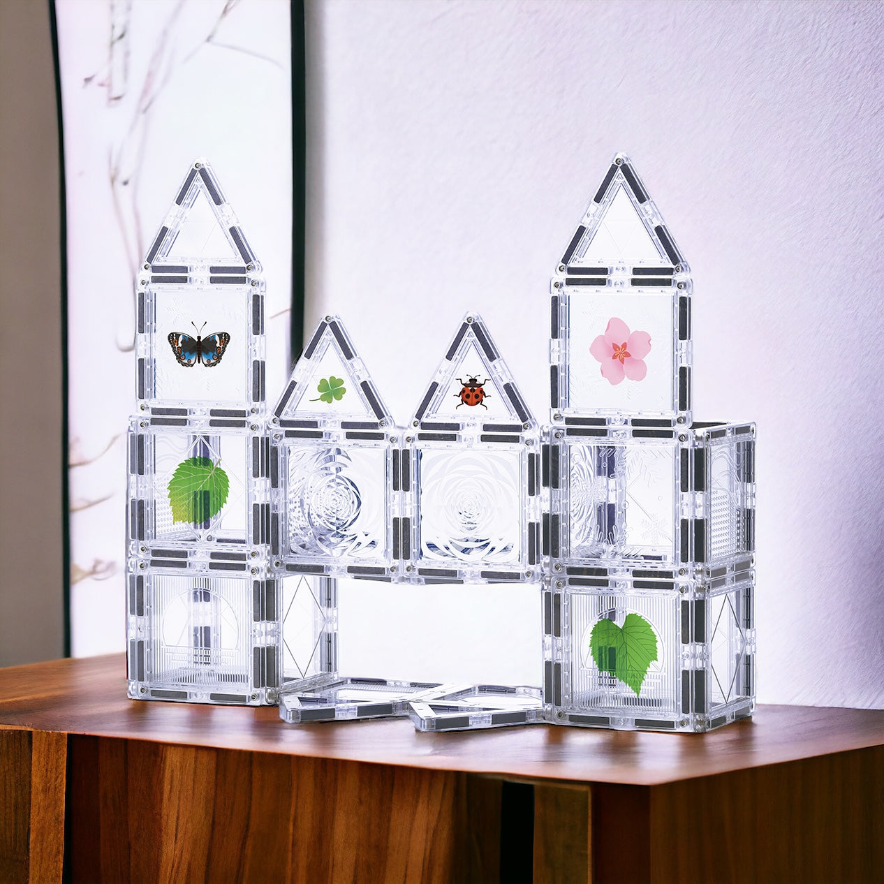 Transparent Magnetic Tiles (35pcs)