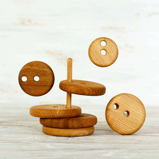 Wooden Caterpillar Toys – Wooden Stacking Pyramid