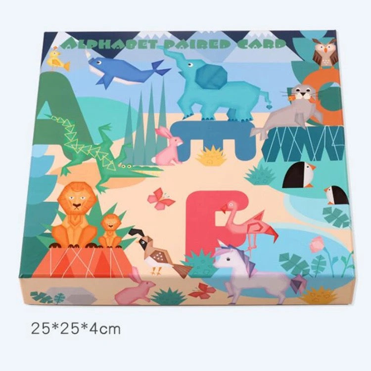Number and Alphabet Matching Puzzle Set