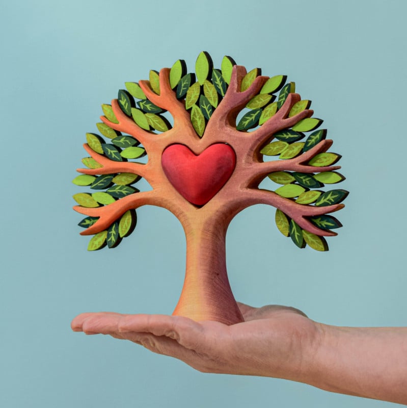 Bumbu Toy Heart Tree