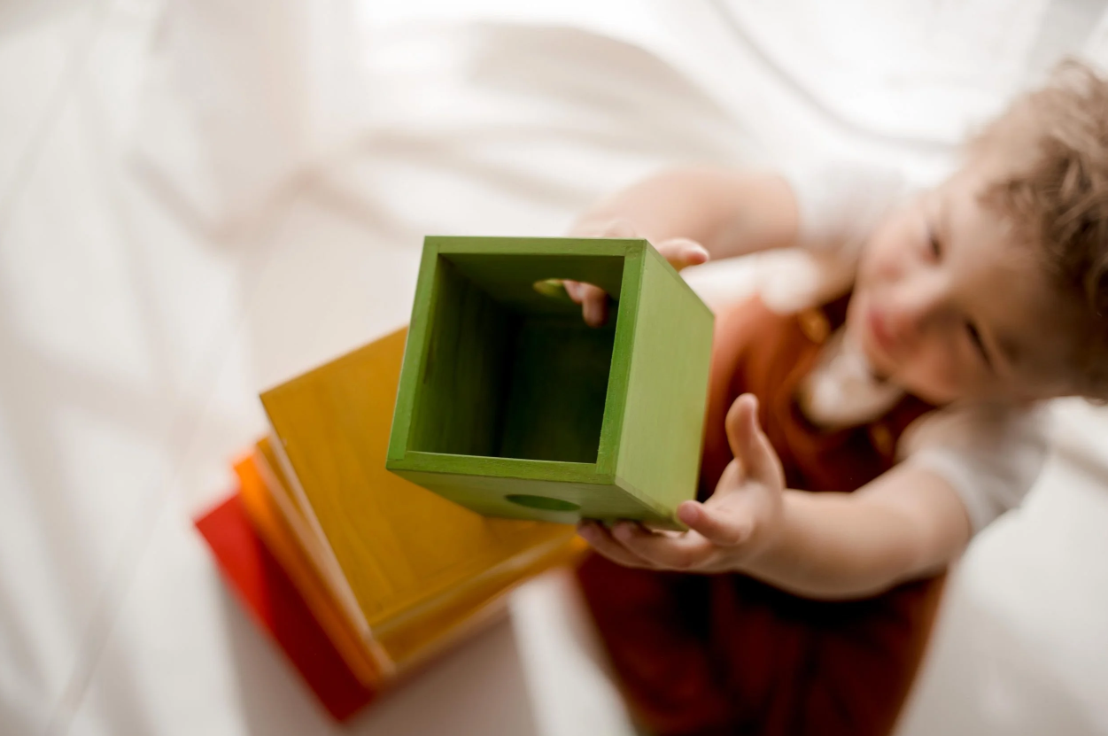 Rainbow Large Nesting & Stacking Boxes: Versatile Learning Fun