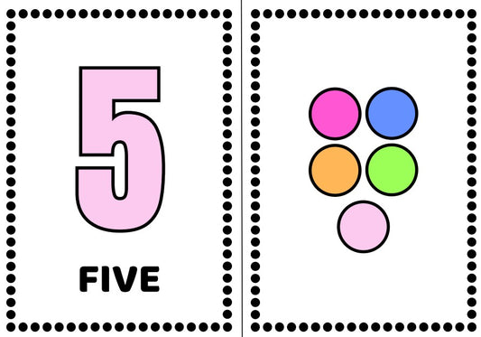 Free Downloadable Learning Counting (1 to 10) File (pdf)