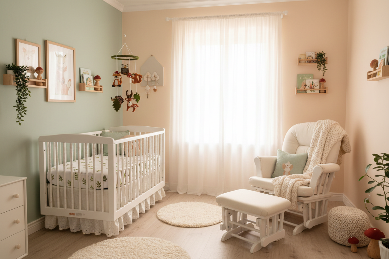 Nursery Cot Mobile - Forest Creature
