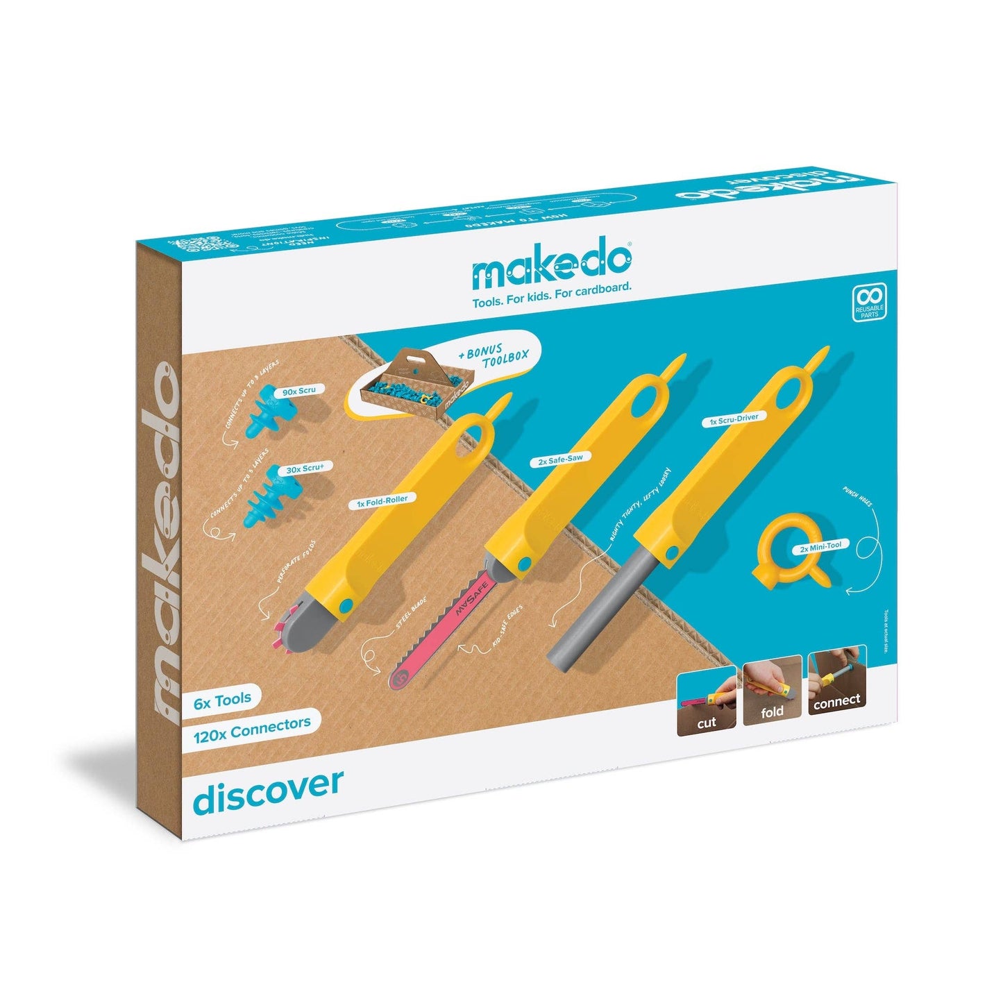 Makedo - Discover Kit | Makedo Cardboard Construction