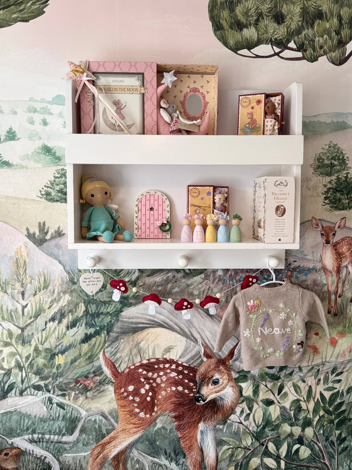 Mouse Lili in a Box with the Bedding Summer Gift