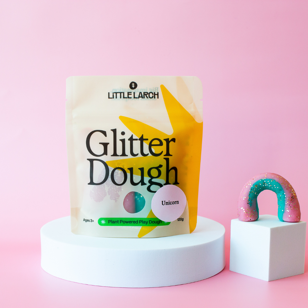 Glitter Dough | Natural Play Dough with Different Themes