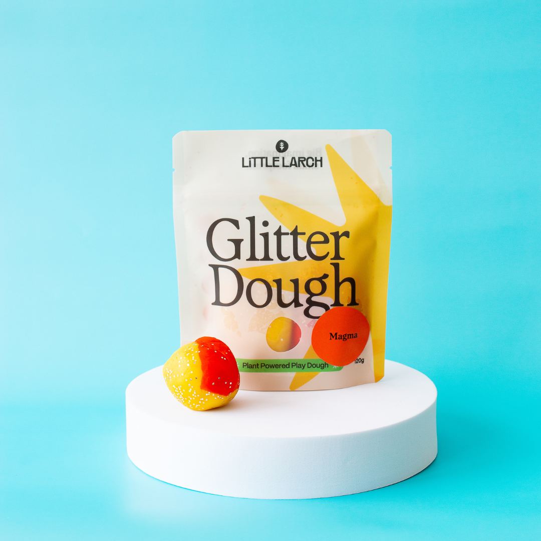 Glitter Dough | Natural Play Dough with Different Themes