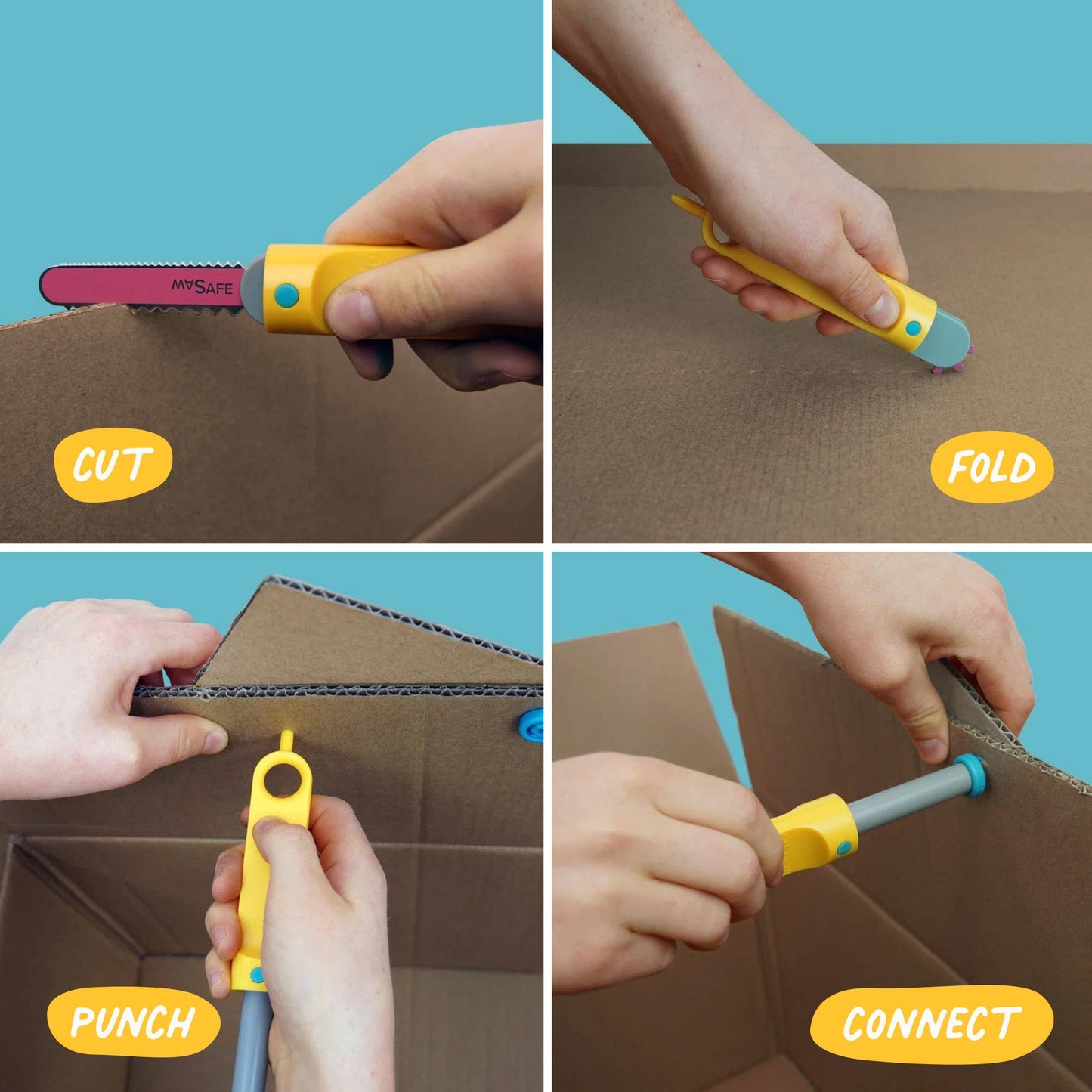 Makedo - Create Kit | Makedo Cardboard Construction