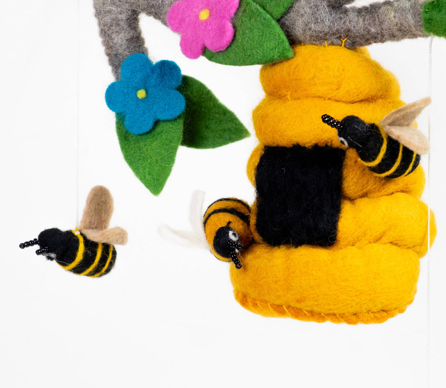 Bee Hive and Honey Bee