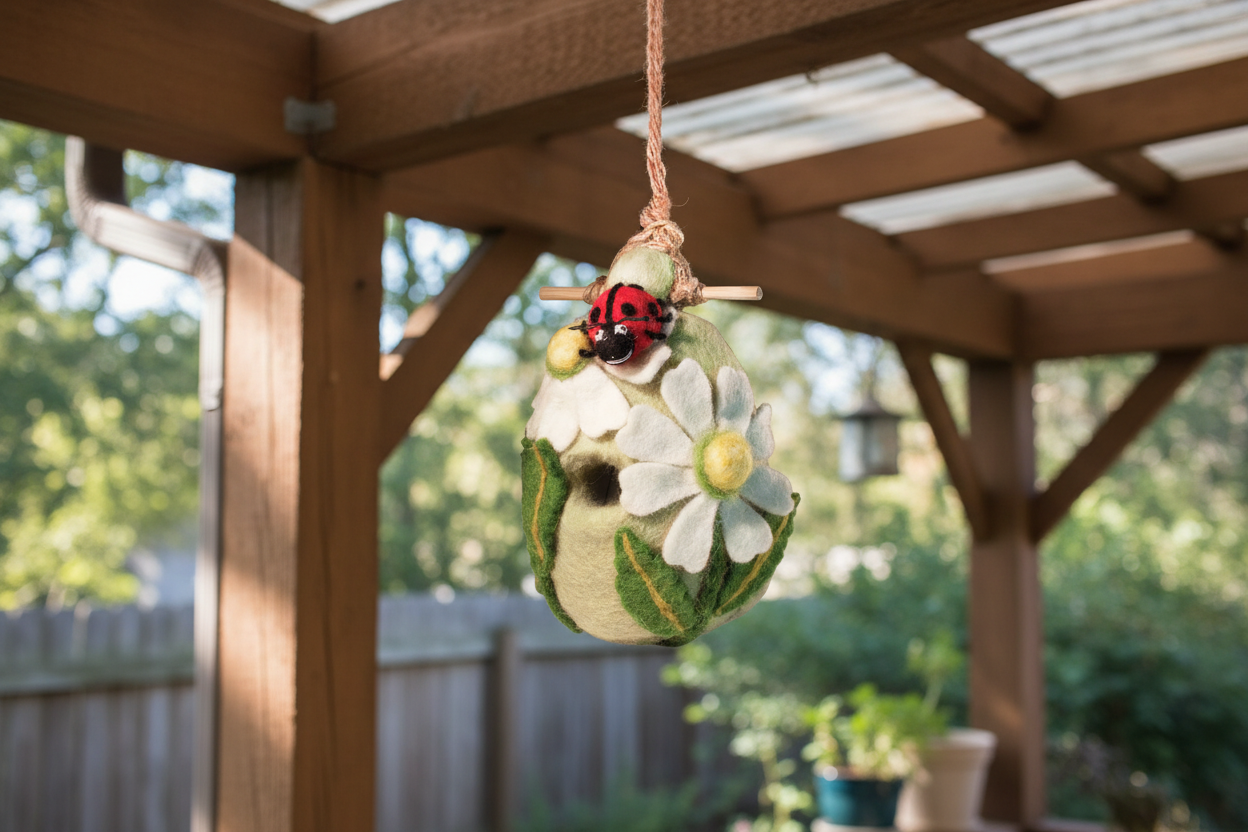 Ladybug Birdhouse