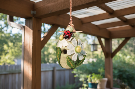 Ladybug Birdhouse