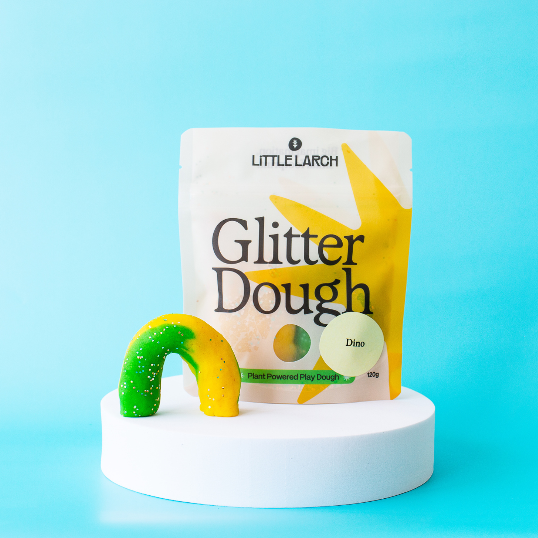 Glitter Dough | Natural Play Dough with Different Themes