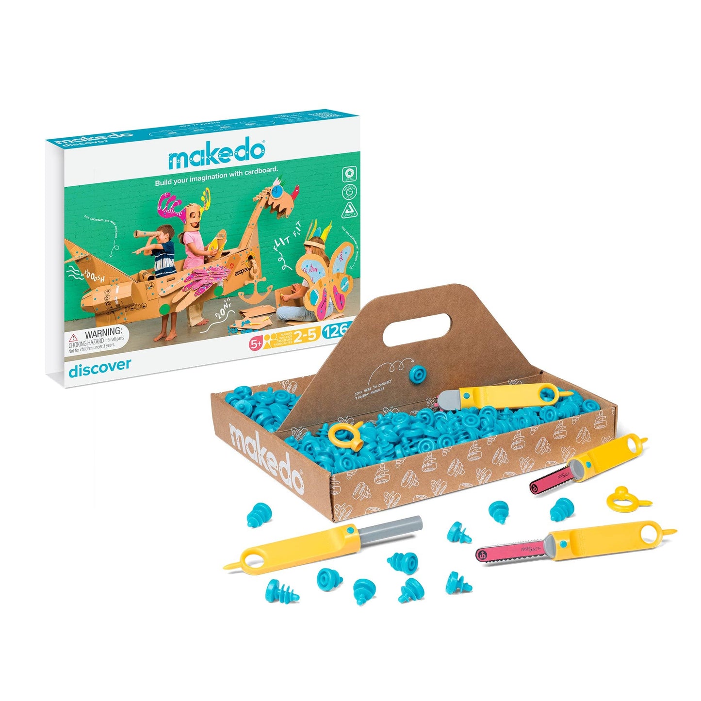 Makedo - Discover Kit | Makedo Cardboard Construction