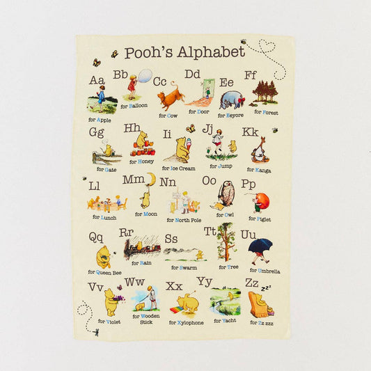 Sarah’s Silks - Pooh's Alphabet Playsilk