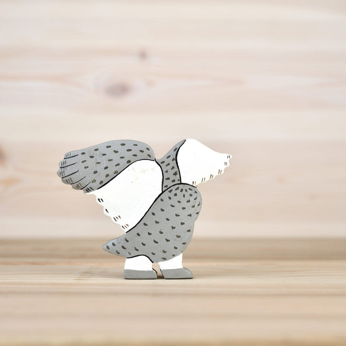 Wooden Caterpillar Snowy Owl