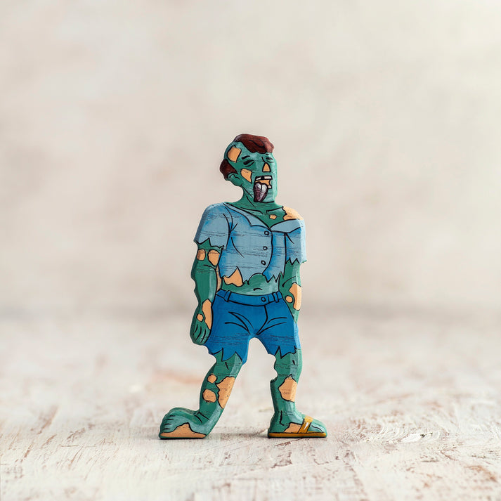 Wooden Zombie Toy