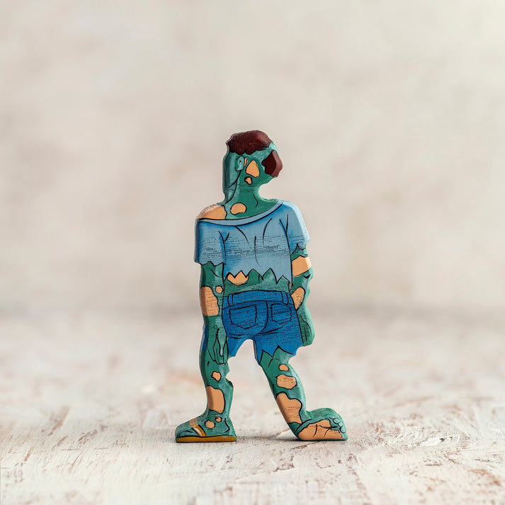 Wooden Zombie Toy