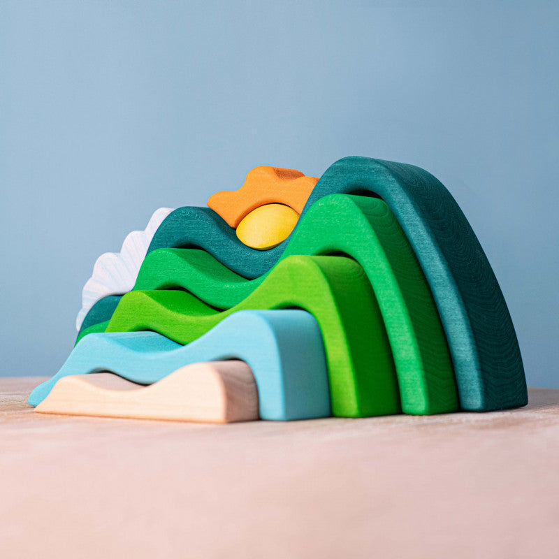 Bumbu Toys Mountains, Cloud and Sun