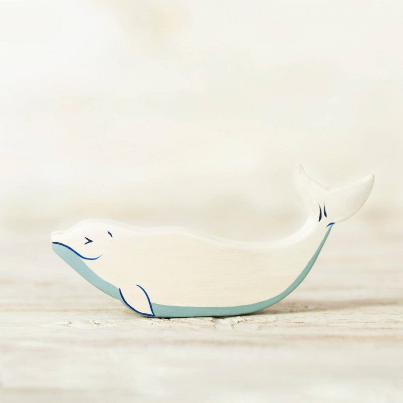 Wooden Beluga Whale