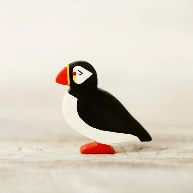 Wooden Puffin Toy