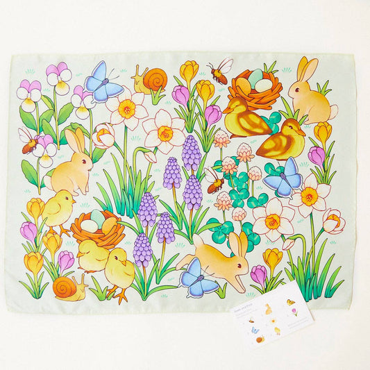 Bunny & Egg Seek & Find Playsilk