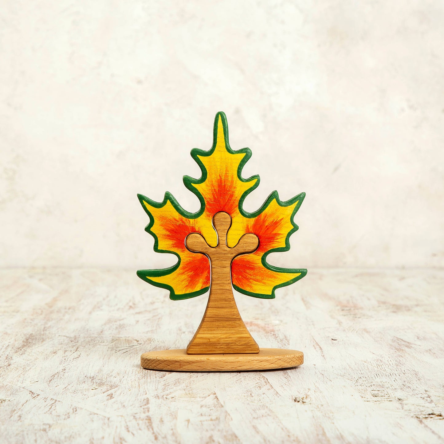 Wooden Maple Tree Puzzle